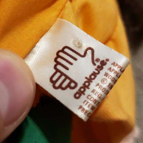 Vintage Applause October Olivie Doll Orange Green Halloween 1987 Brand New NWT - Picture 10 of 11